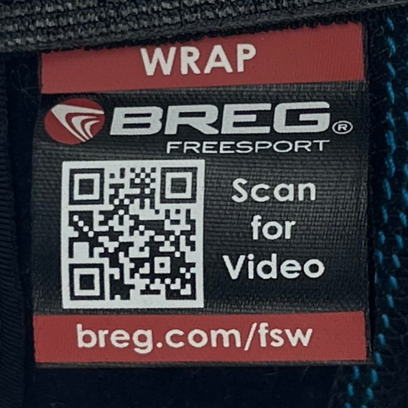 Breg FreeSport Wraparound Adjustable Knee Brace Size Medium