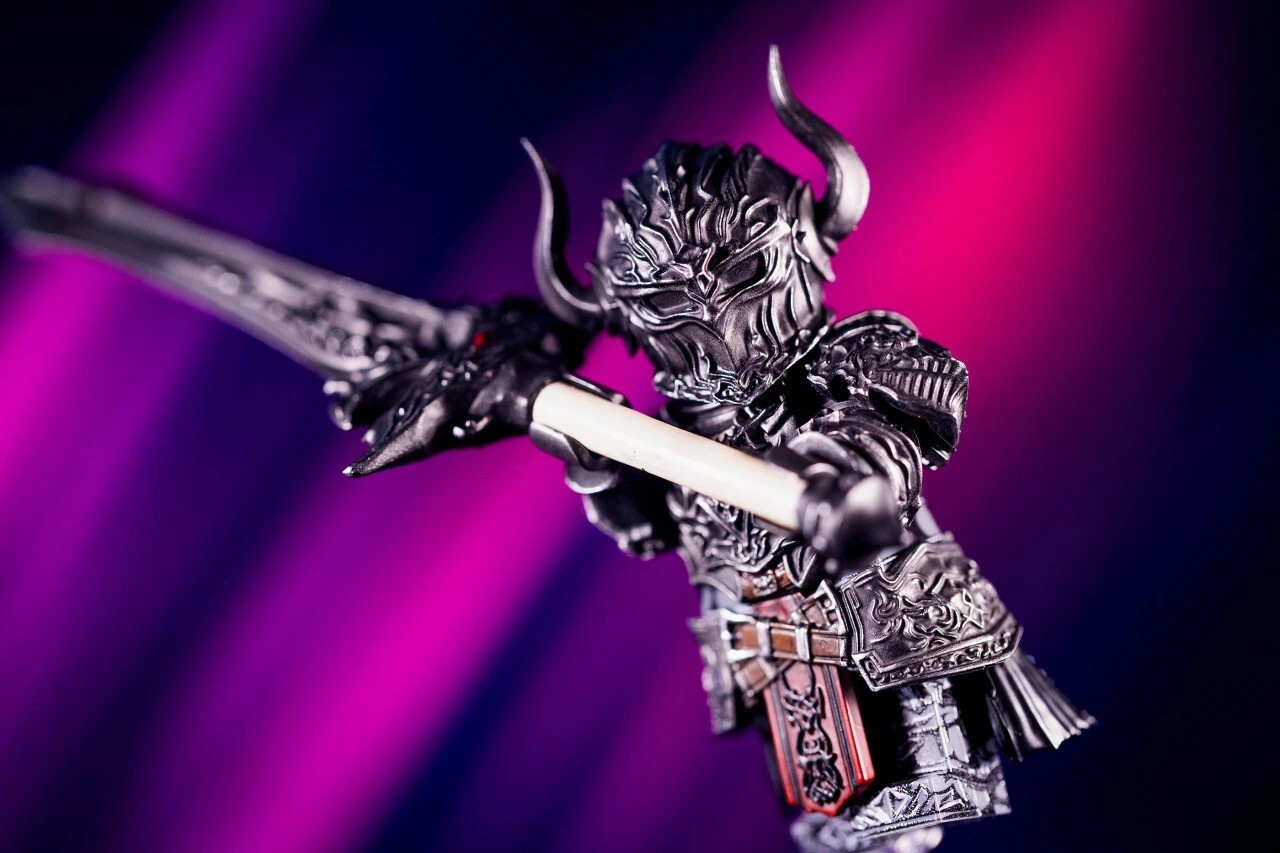 Custom Molded Figurine Accessory - Final Fantasy Black Knight