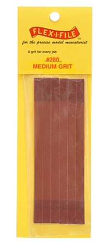 Flex-I-File 280 Grit Tapes Medium Set of 6