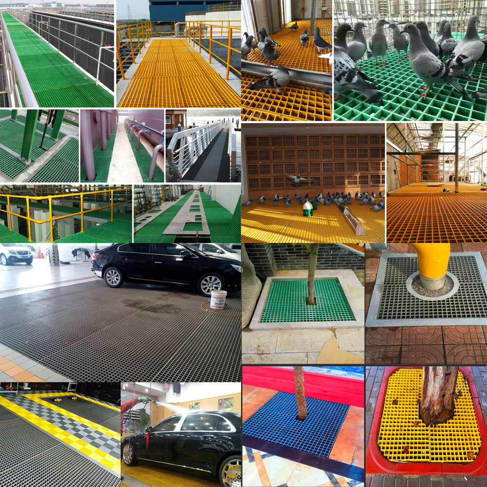 2.6ft*2.6ft Fiberglass / FRP Grating Structural Material