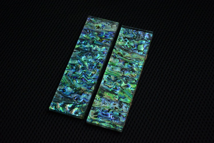 Abalone Shell Knife Handle Acrylic Scale Slabs DIY Making Knives Plate