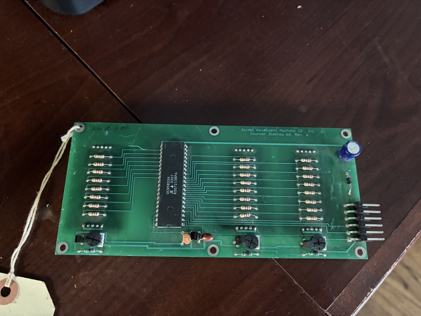 Smoken Token Display Board Used