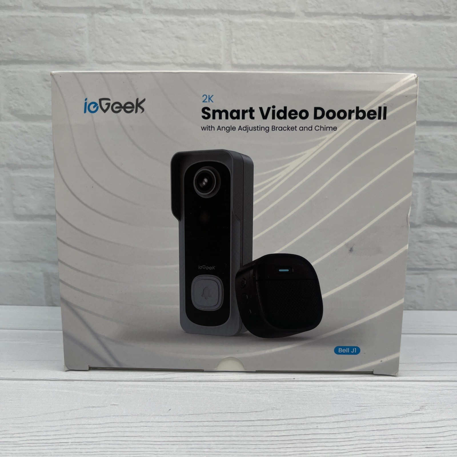 Open Box ieGeek Bell J1 2K Smart Video Doorbell
