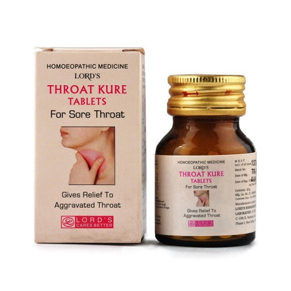 Lords Throat Kure Tablets (25g) Homeopathic