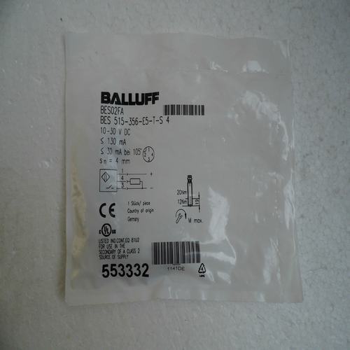 1PCS BALLUFF BES 515-356-E5-T-S4 PROXIMITY SENSOR -NEW FREE SHIPPING  *TT
