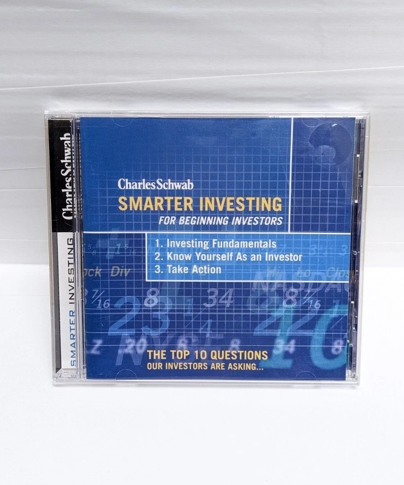 Charles Schwab Smarter Investing Beginning Investors Software RARE BRAND NEW