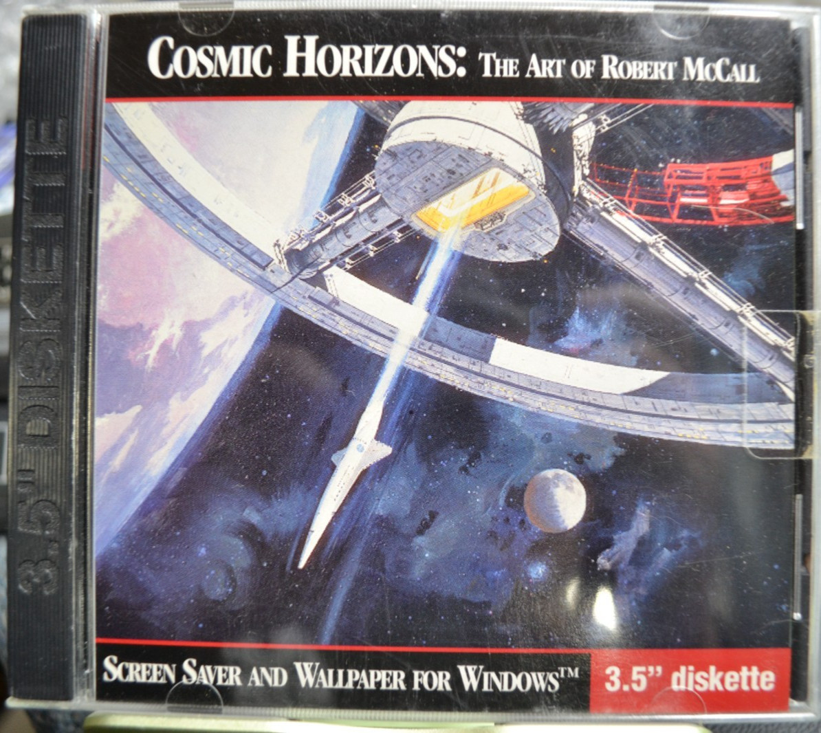 Second Nature Software Cosmic Horizons The Art of Robert McCall Screensaver NEW