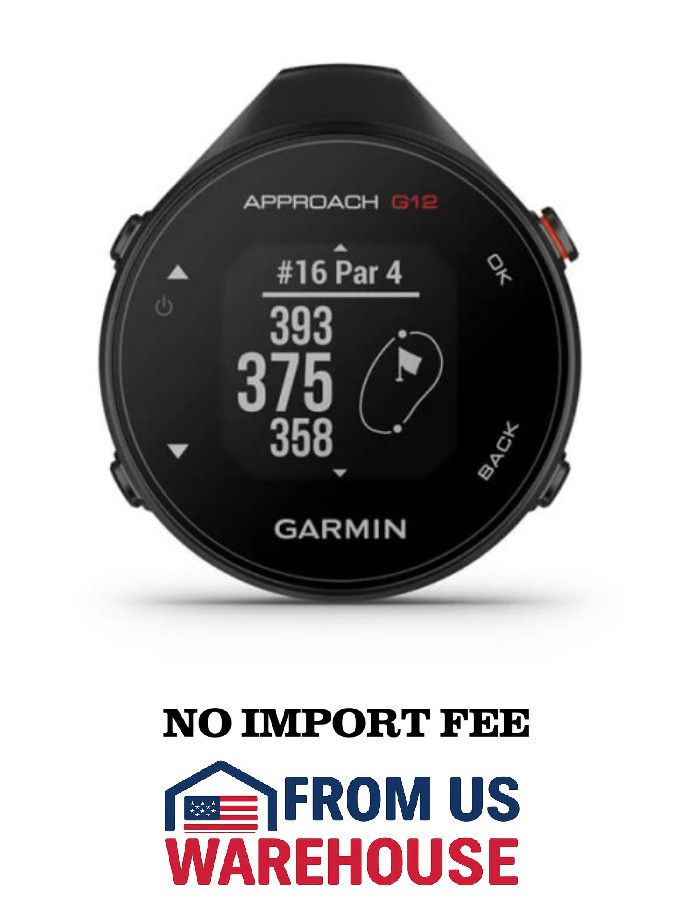 Gaгmin Approach G12 Clip-On Golf GPS Rangefinder 42K+ Courses 010-02555-00