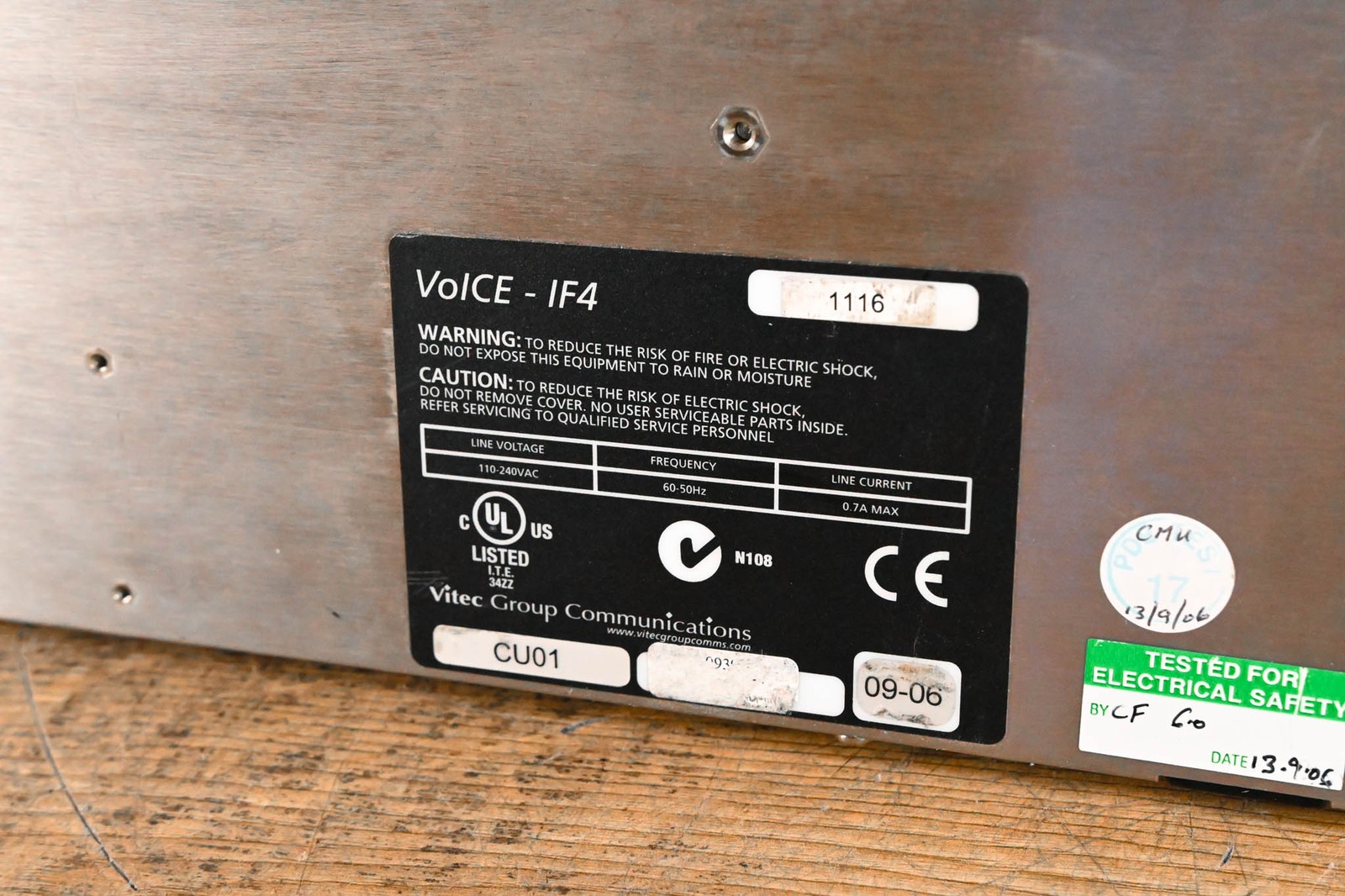 Clear-Com Eclipse-VoICE Radio IP Interface Unit CG00Z3P