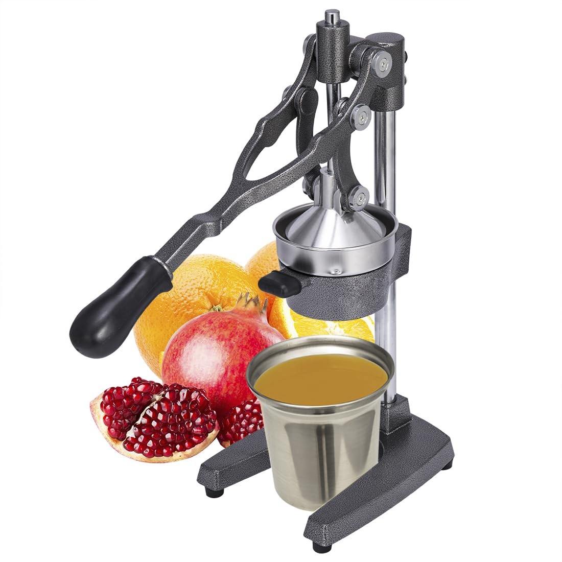19 Inch Height Extra Tall Commercial Heavy Duty Cast Iron Hand Press Manual O...