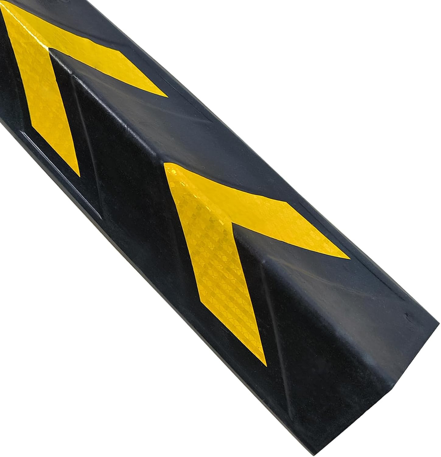 6 Pack Reflective Corner Guard Wall Corner Protector 27" Rubber Wall Protectors