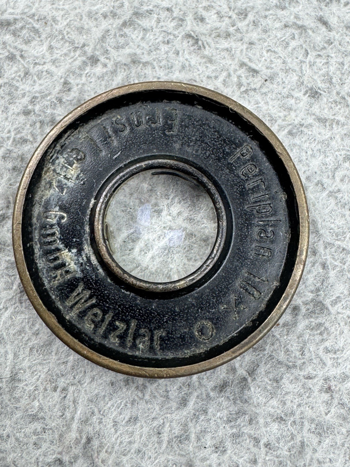 Vintage E Leitz Wetzlar 10x Microscope Eyepiece Periplan O