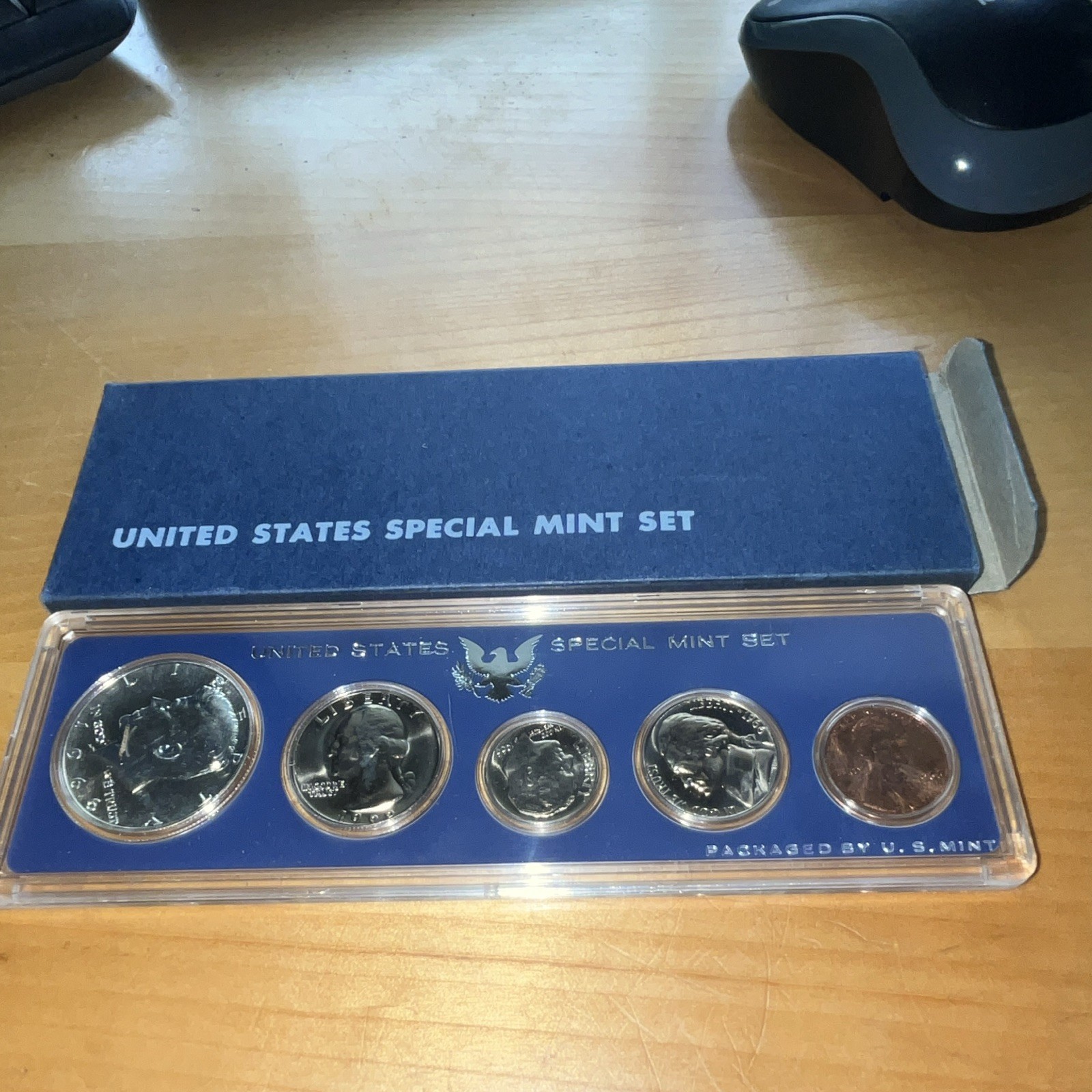 U.S. Mint 1967 Special Mint Set SMS Uncirculated in Original Holder/Box