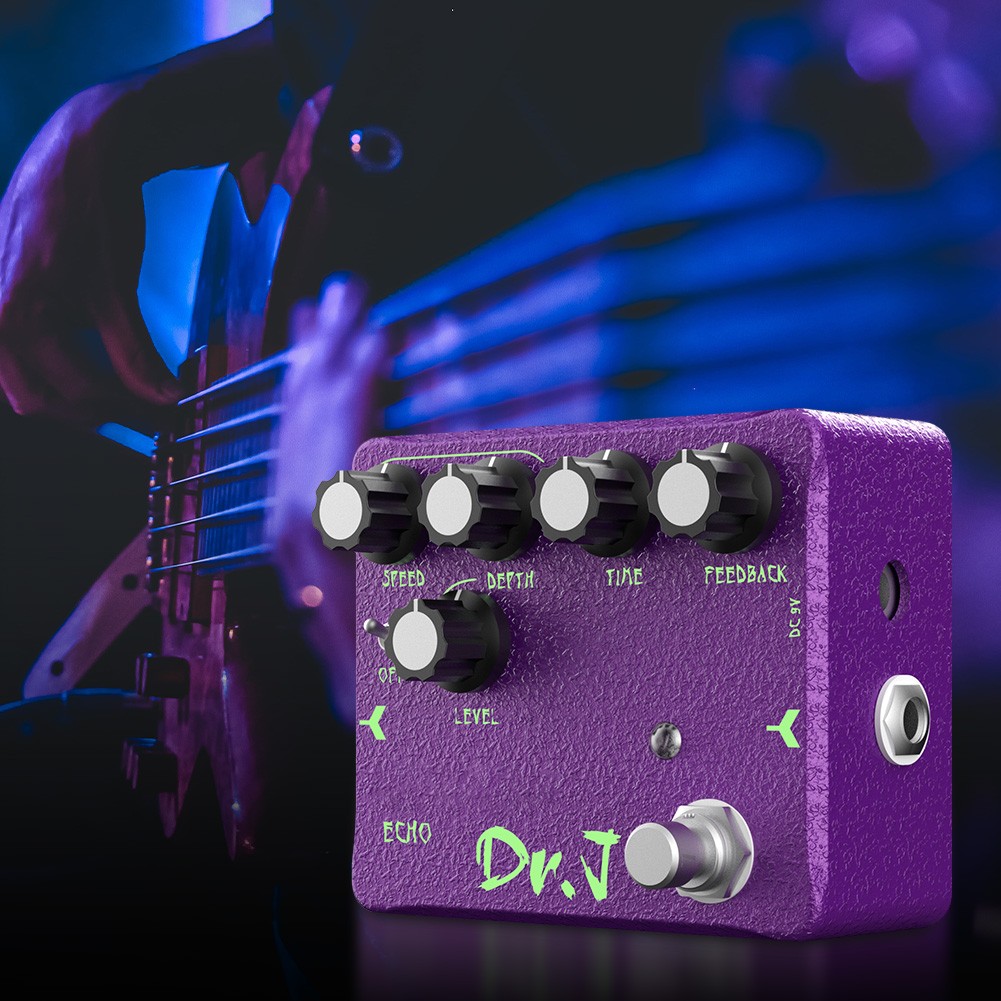 JOYO Delay Pedal Echoes Digital Multi Delay Pedal with Modulation Dr.J SeriesD54