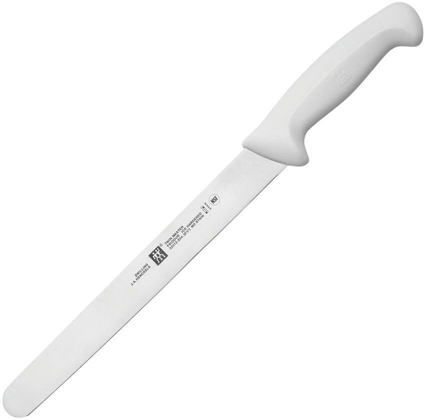 Henckels Zwilling Master Slicer Kitchen Knife White Plastic Handle - 32312-254