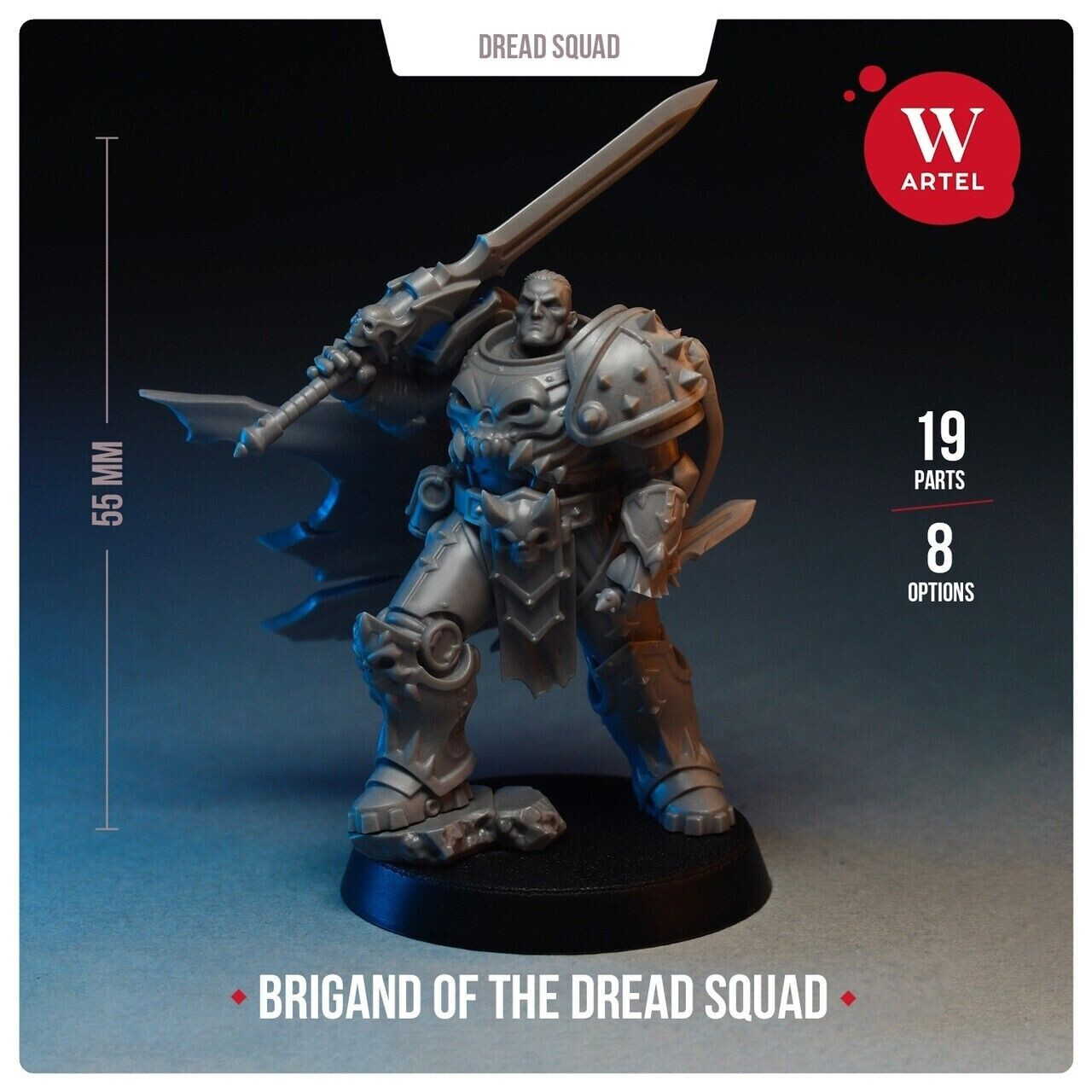 Brigand of Dread Squad Artel W Night Lords 1st Claw Bowden Chaos Space Marine