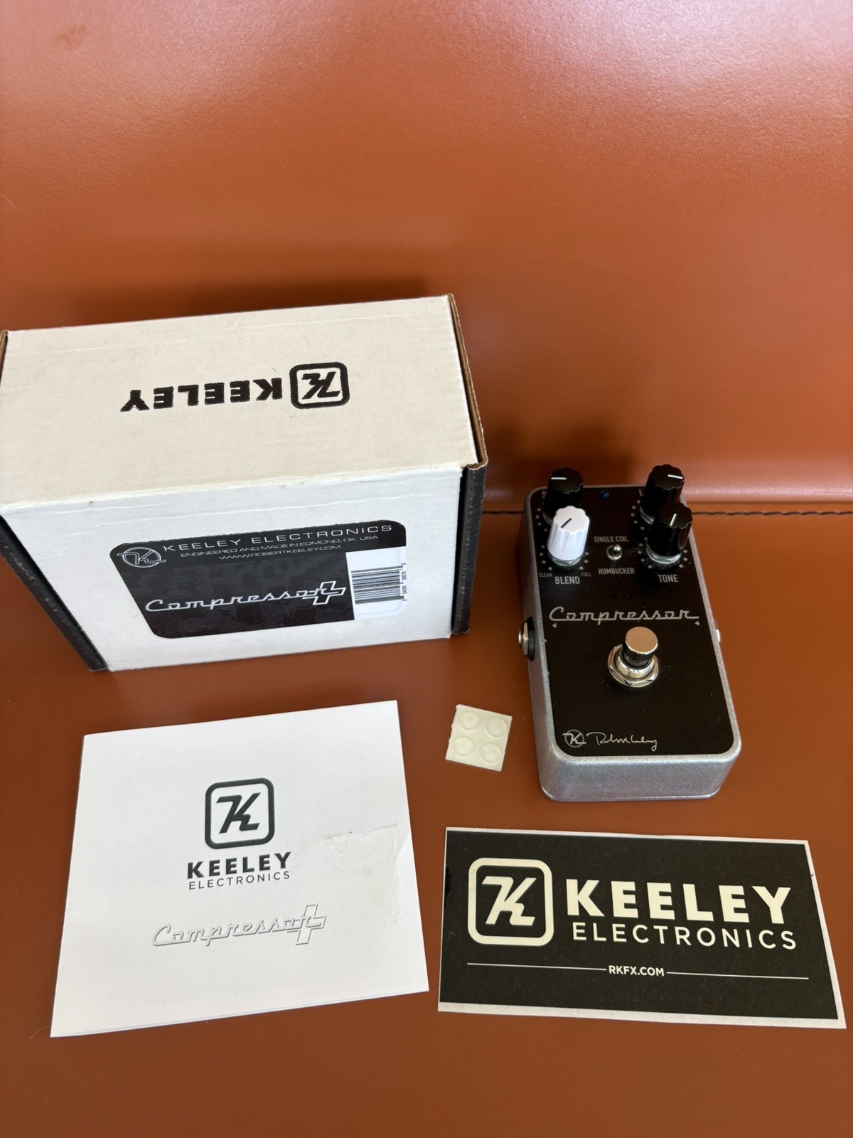 Keeley Electronics Compressor Plus Guitar Effects Pedal +