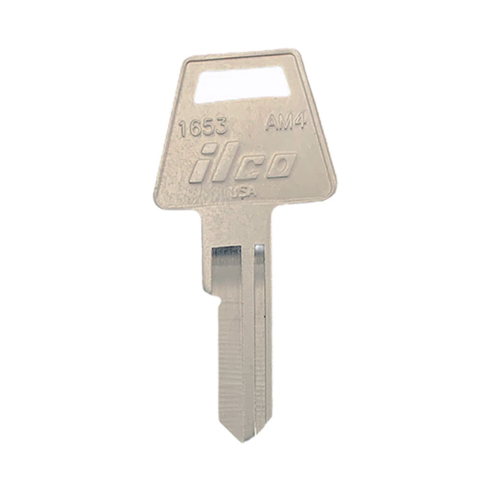 1653, AM4 Key Blank 6-Pin Nickel