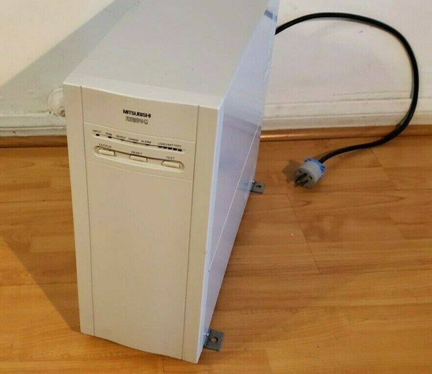 WARRANTY MITSUBISHI FREQUPS-M UPS 1KW FW-M10-1.0K UNINTERRUPTIBLE POWER SUPPLY