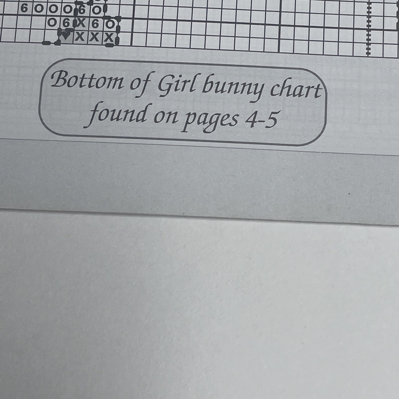Great Big Graphs Snuggle Bunnies Cross Stitch Pattern