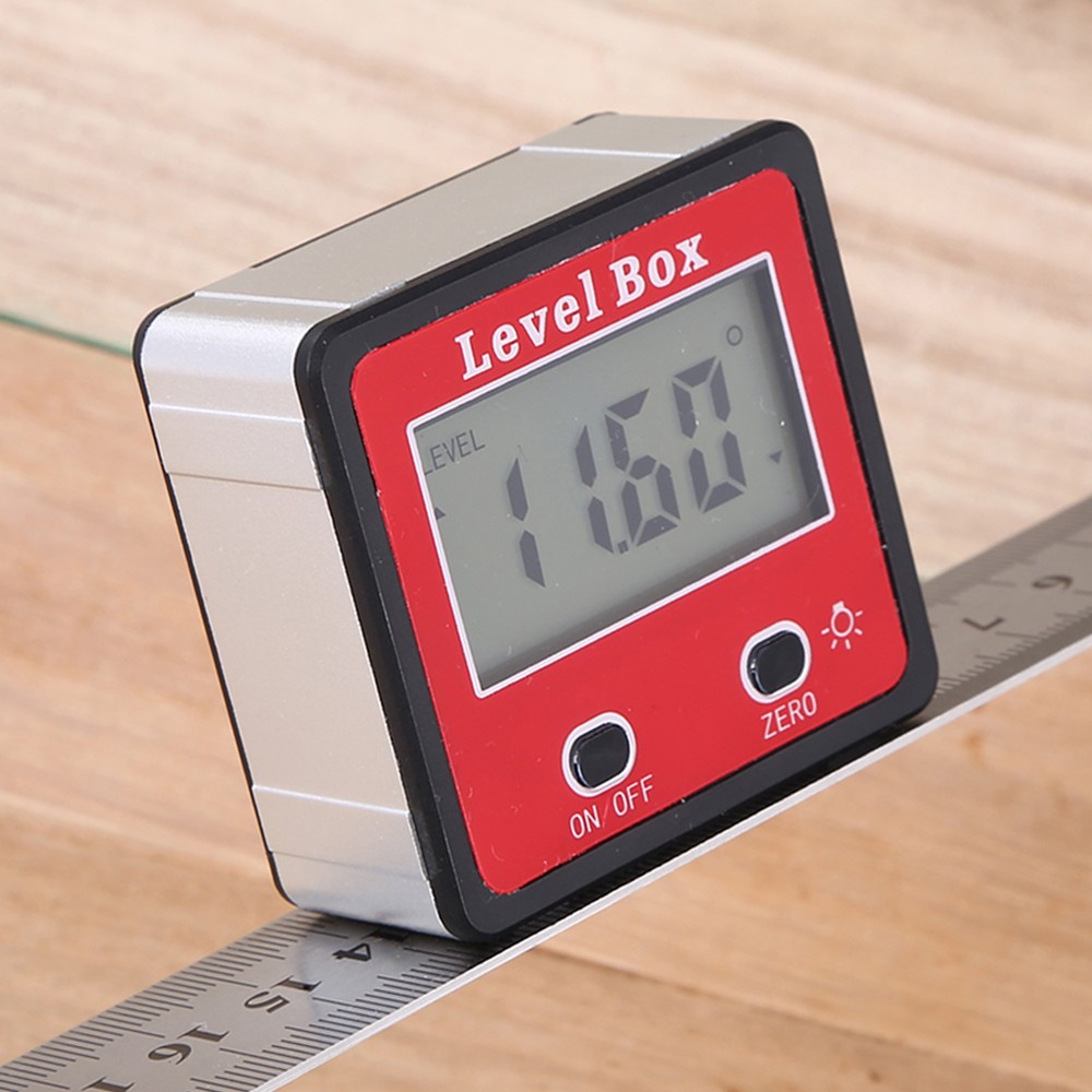 Horizontal Angle Meter Digital Protractor Inclinometer Electronic Level WSGS