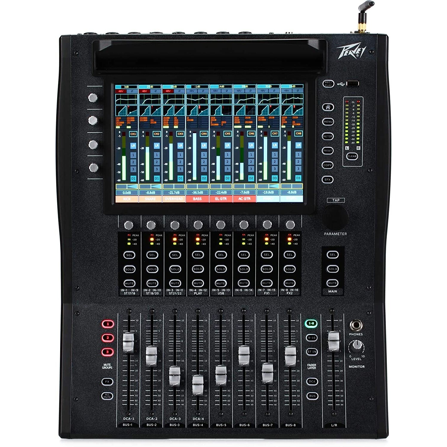 Mint Peavey Aureus 28-Channel Digital Mixer with 16 Microphone Preamps