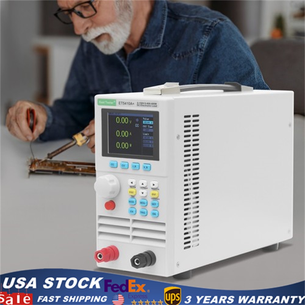 400W DC Electronic Digital Load Tester Single Channel 150V 0-40A