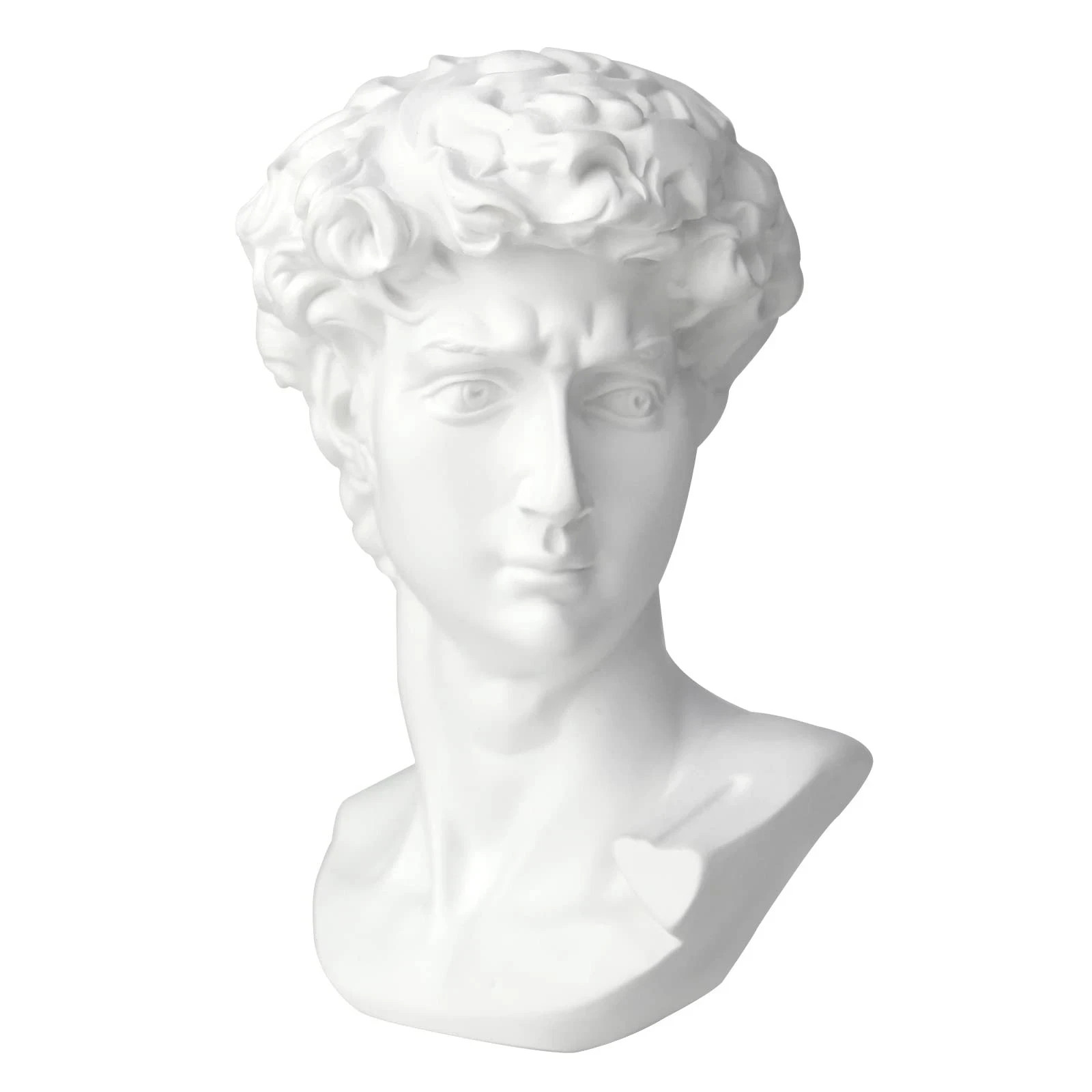 11In Greek Statue of David, Classic Roman Bust Greek Mythology Sculpture for Hom