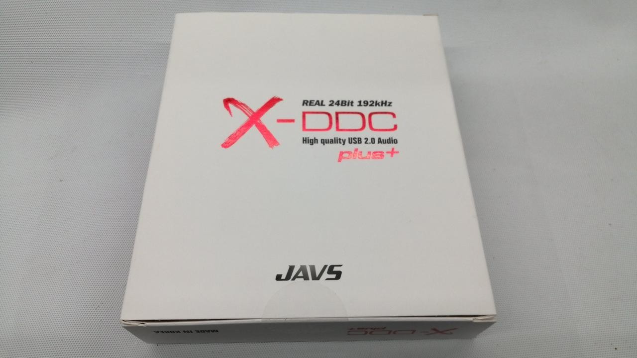 JAVS X-DDC PLUS Digital Converter D/A D/D A/D 24bit/192kHz Outputs