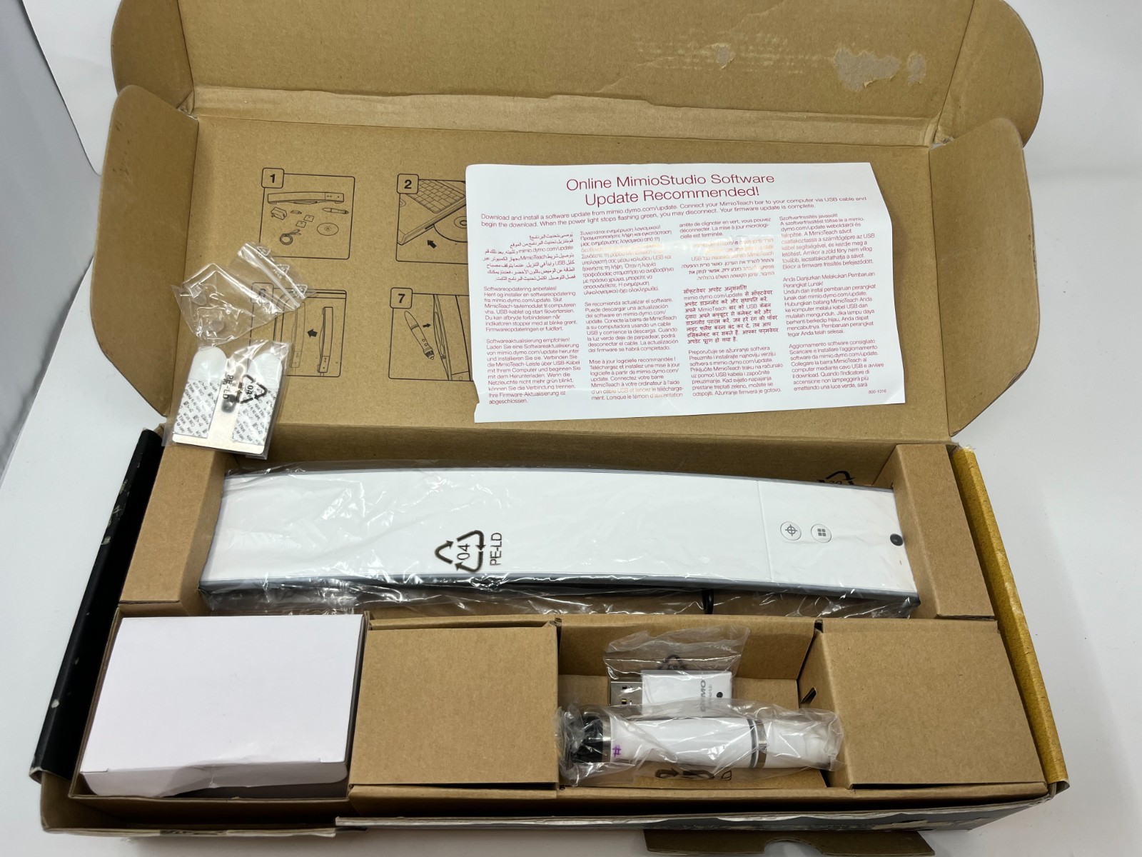 ICD02-01 Dymo Mimio Teach Hub Bar Interactive Whiteboard System Hub Bar Pointing