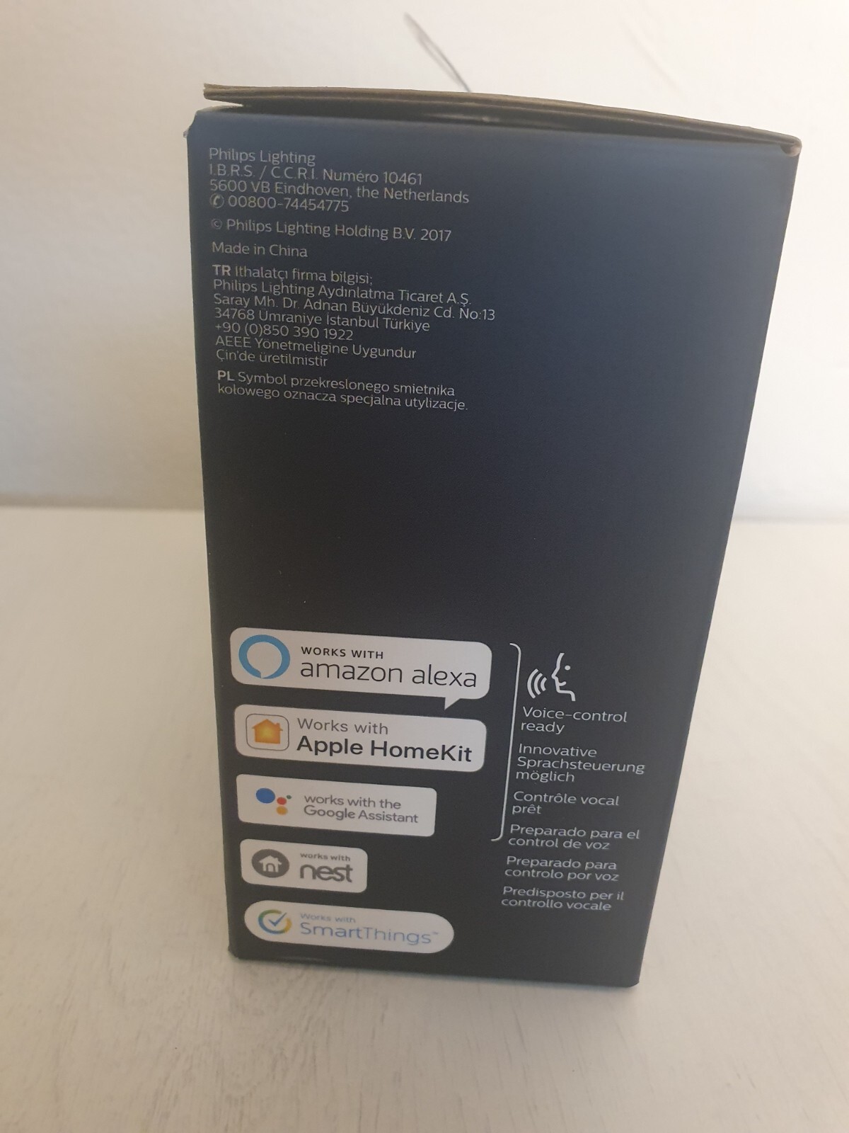 Philips Hue Bridge Lighting Controller Hub - White - EU Model - EAN 871869651180