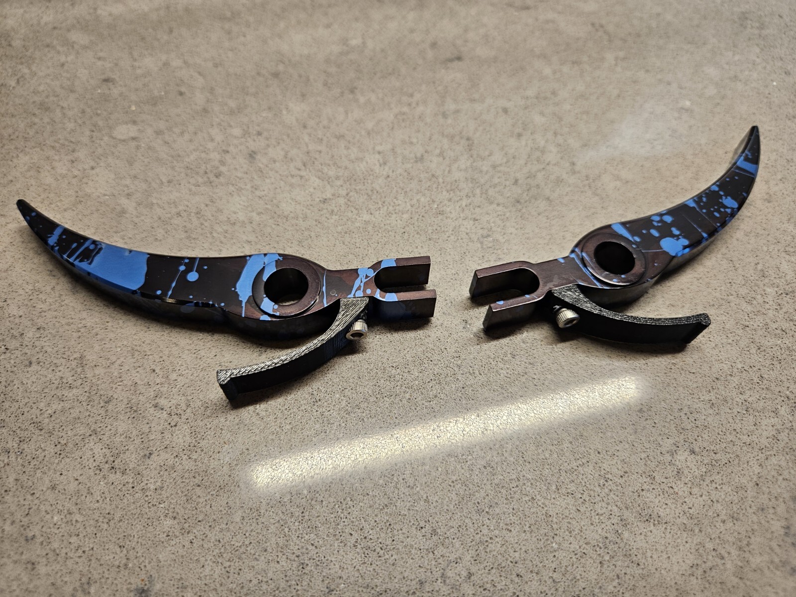 Billet Aluminum Seadoo IBR Throttle & Brake/Reverse Levers Special Edition