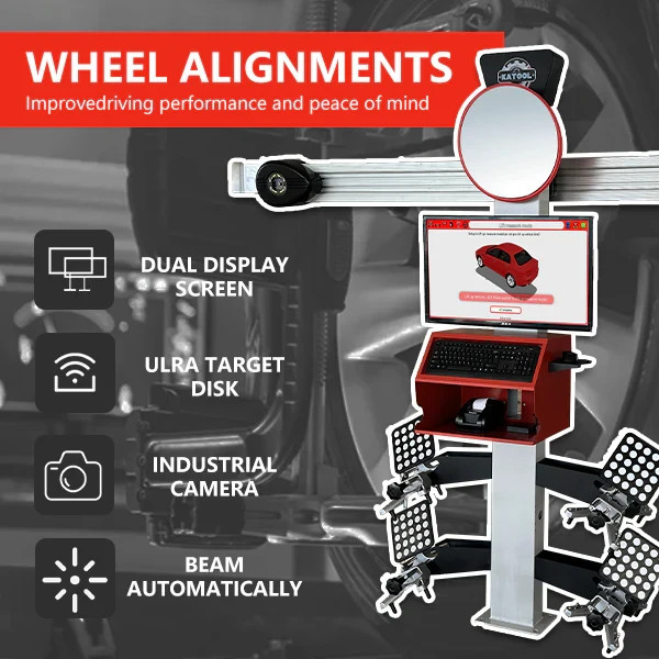 KATOOL Wheel Alignment Machine Fully Automatic 3D Wheel Aligner | KT-AV533