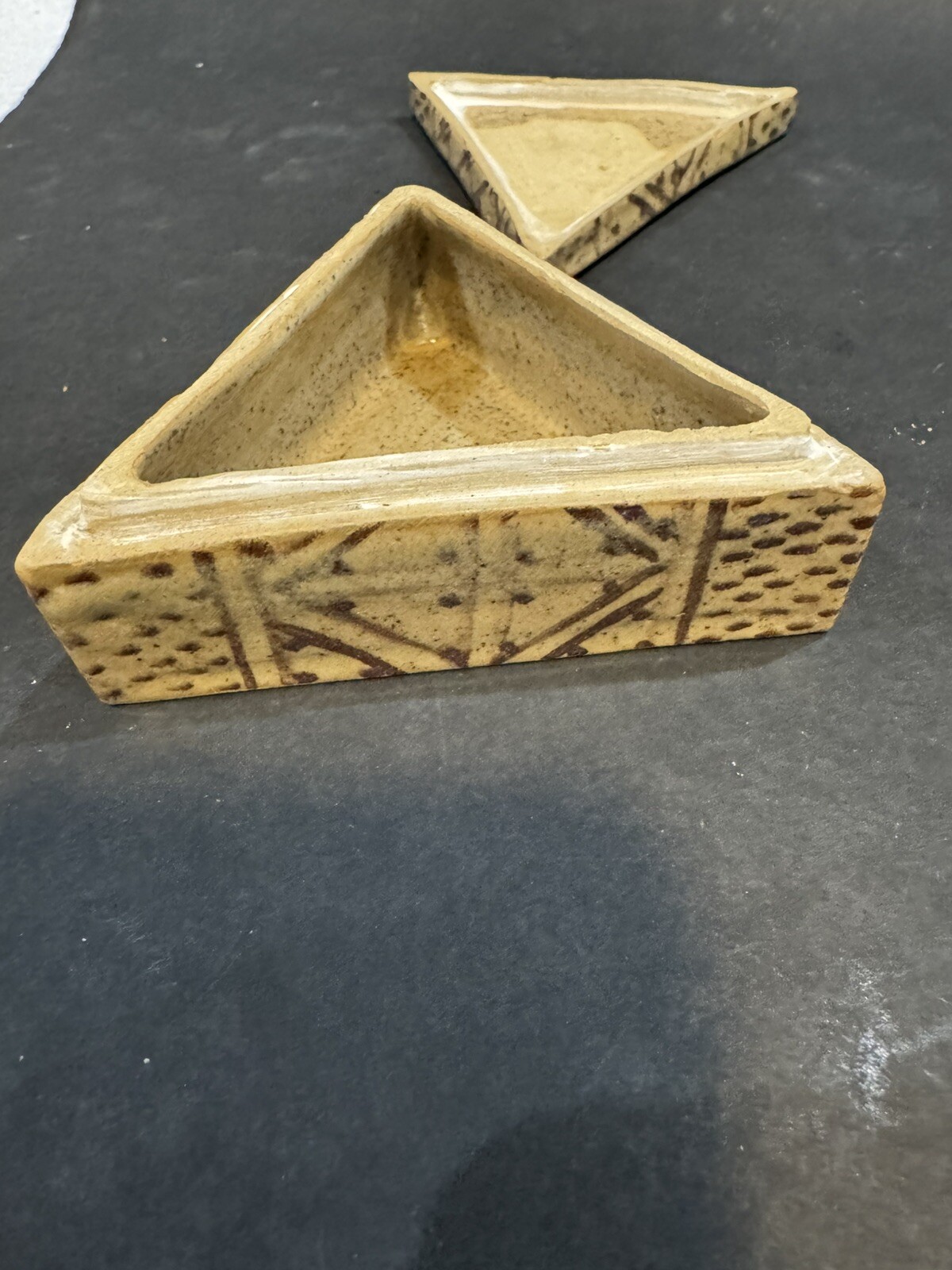 Triangle Studio Pottery Trinket Box