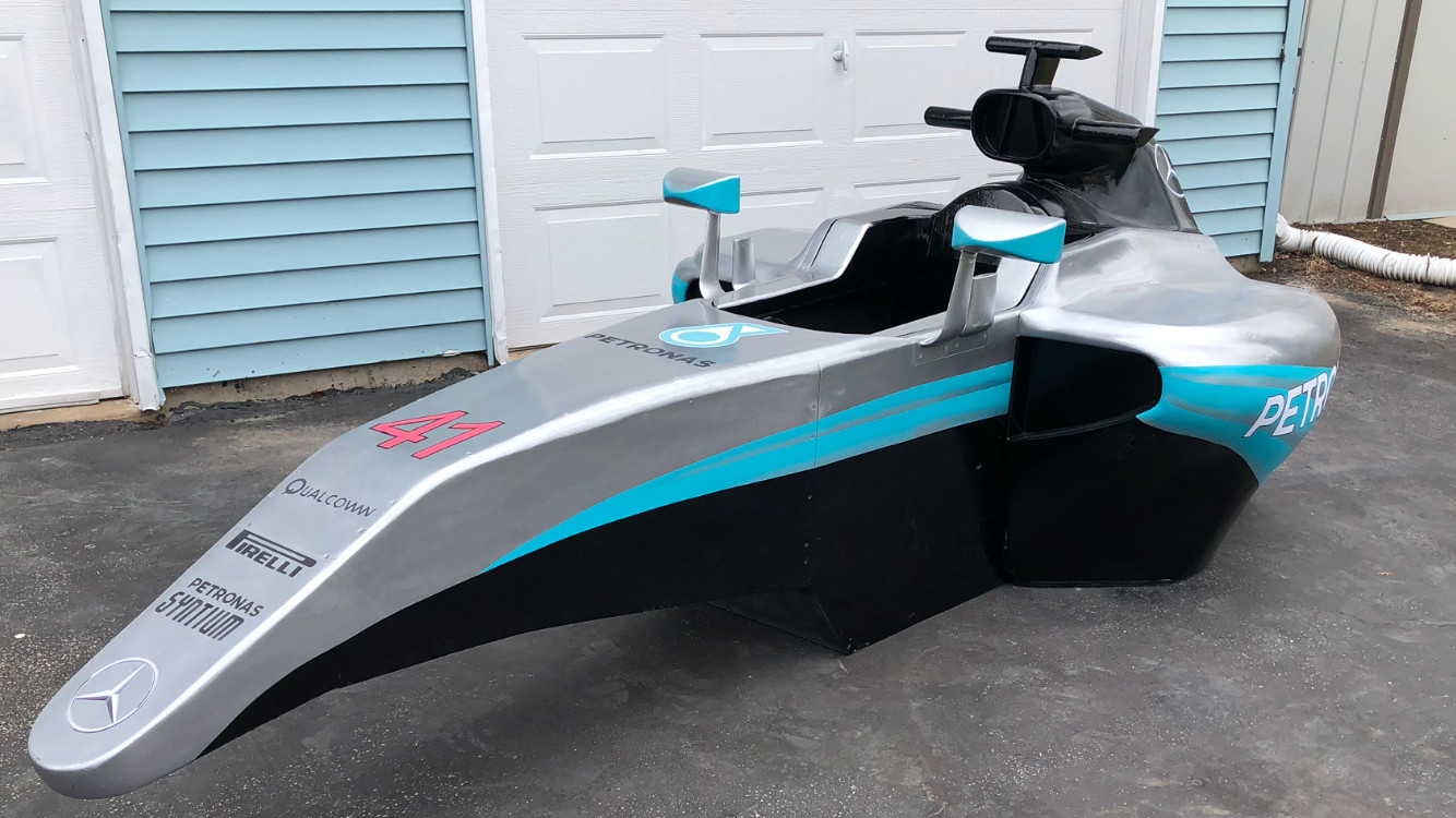 F1  Sim Racing, Plan for Main Body only.  See description below for more details