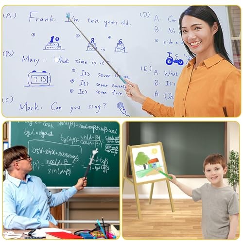 5PCS Pointer Stick For Classroom – Multipurpose Teacher Pointer Stick,