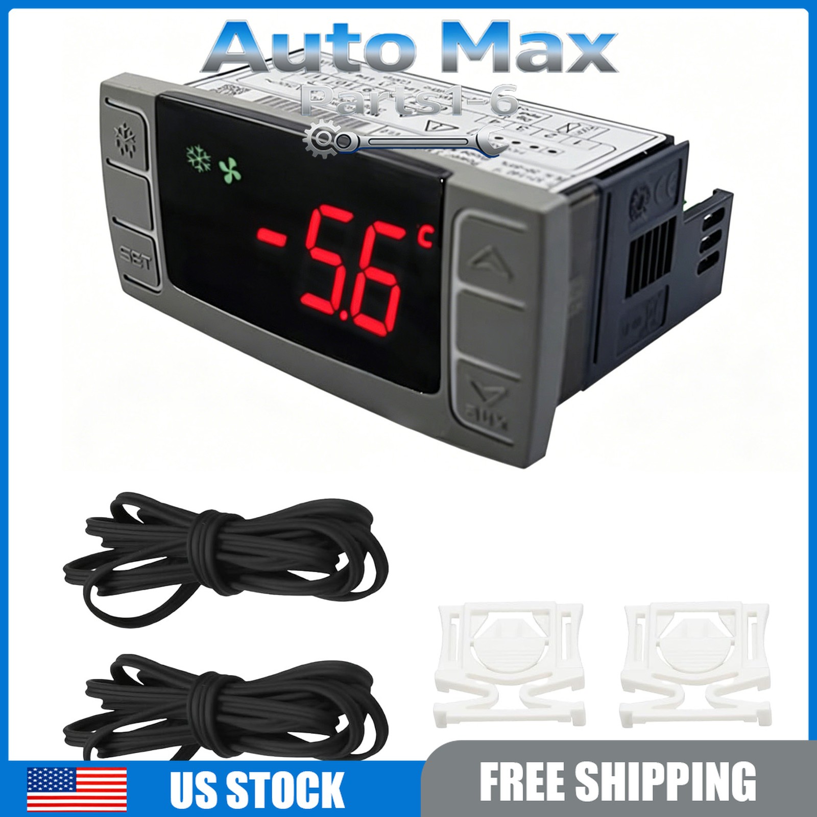 1PCS XR03CX-4N0F1 For Dixell Temperature Controller with Sensor probe