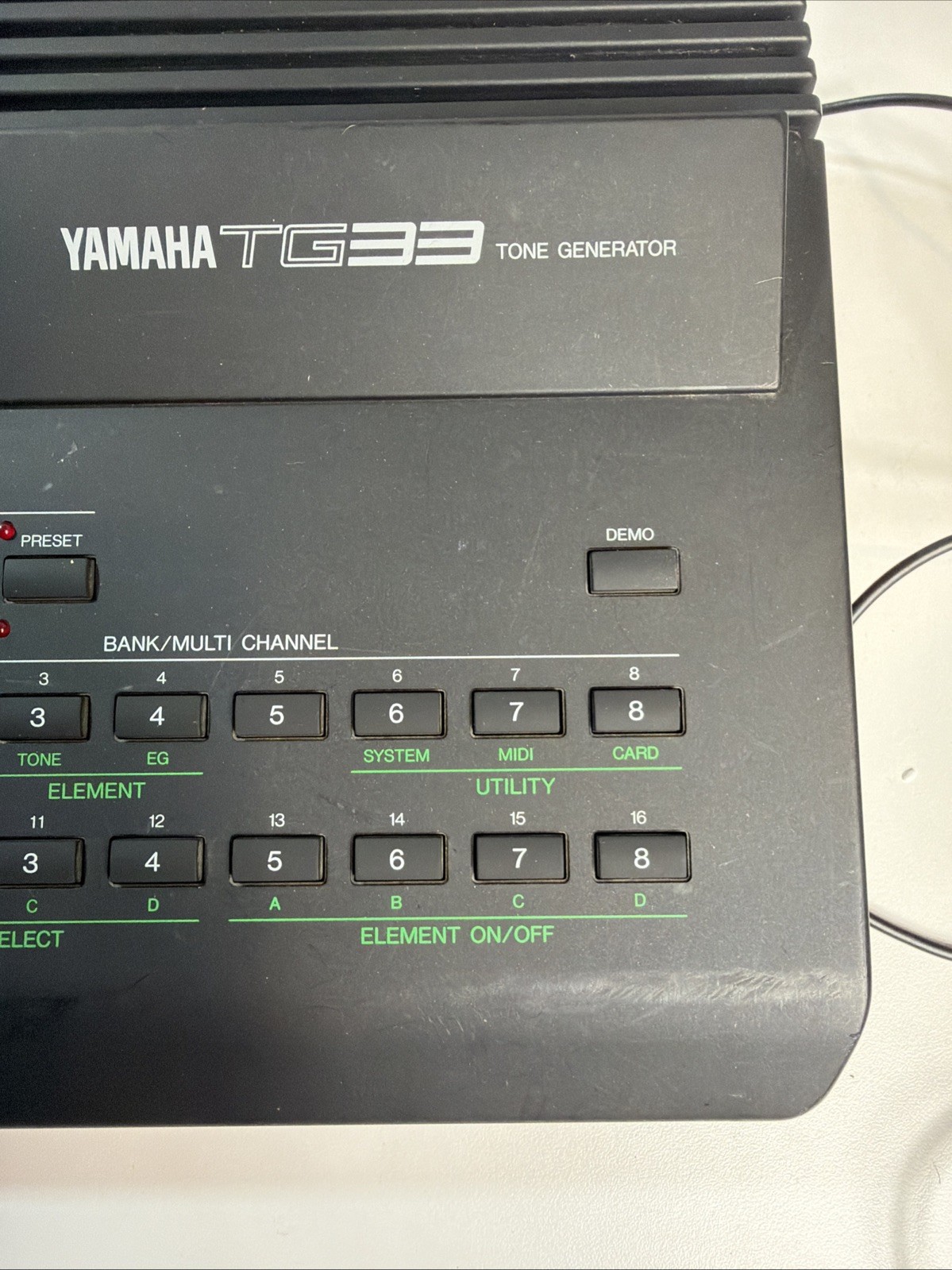 Vintage (1990) Yamaha TG33 Vector Synthesis Module