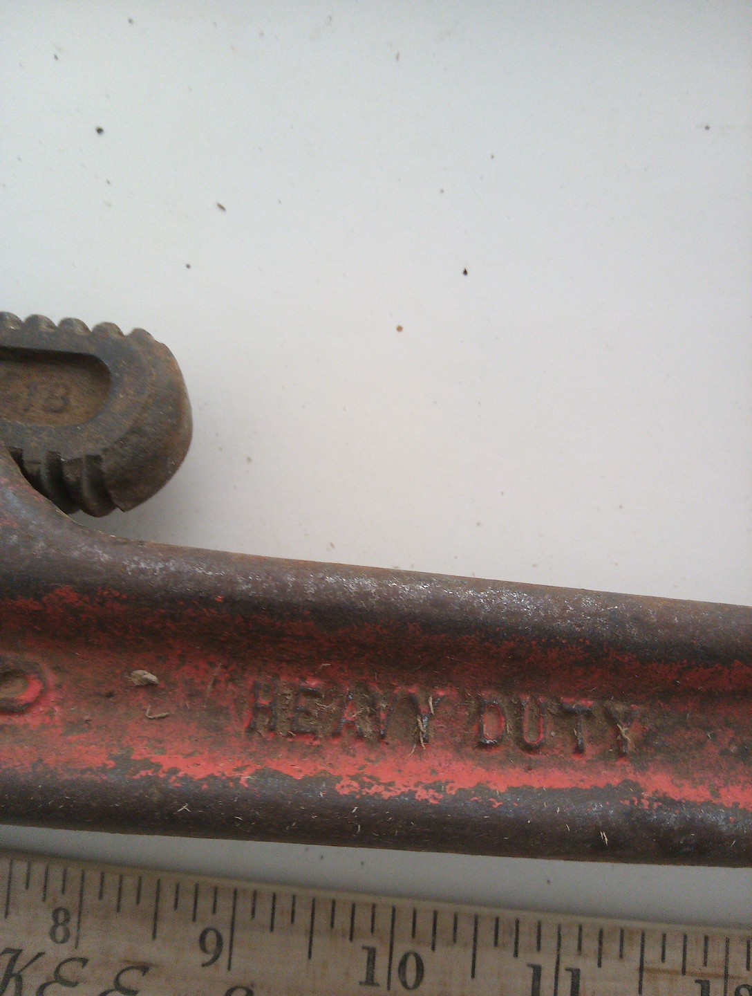 2- Large Pipe Wrenches,18 In Rigid & 24 In Improved Stillson