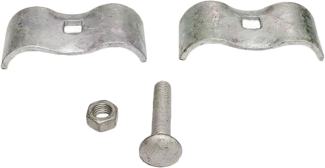 8 Pack Chain Link Fence Panel Clamps - Weather-Resistant for Secure Enclosures