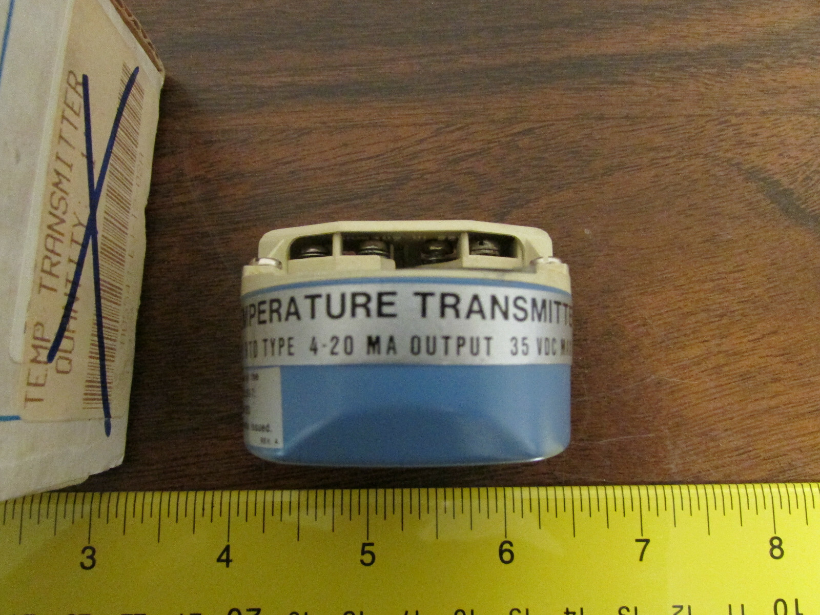 NIB Rosemount Model 244RF Temperature Transmitter. 100-Ohm Pt Rated 4-20mA