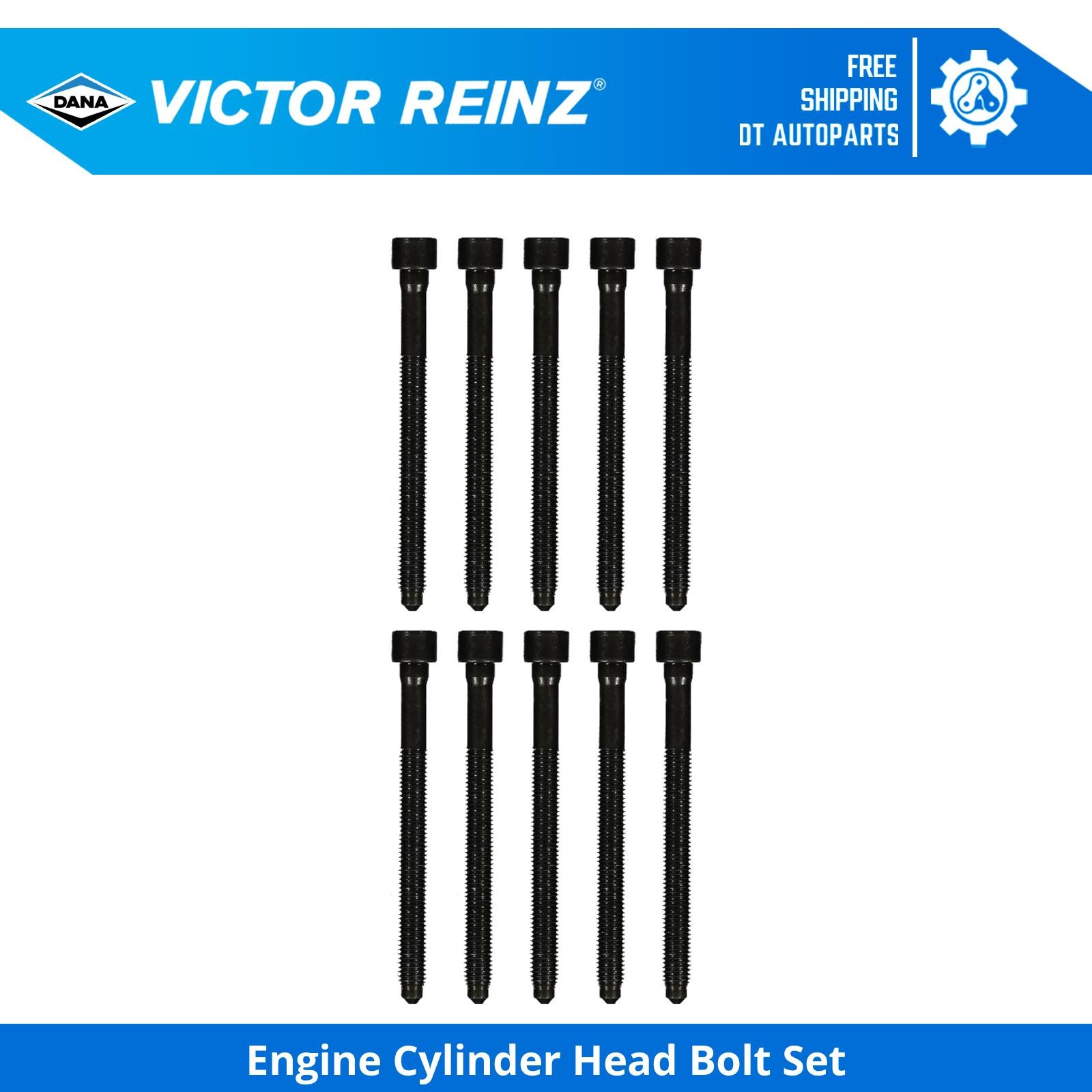 For 2006-2007 Volkswagen Rabbit Engine Cylinder Head Bolt Set Victor Reinz
