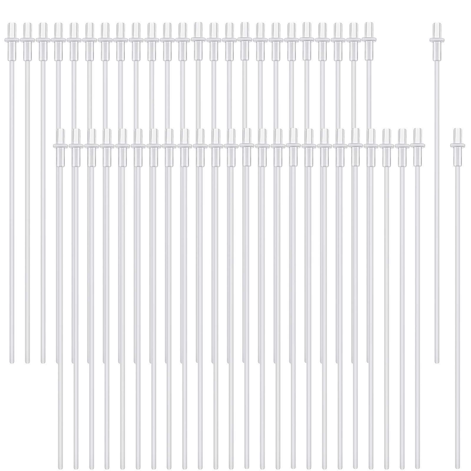 50 Pieces Disposable Artificial Insemination Rods Disposable Breeding Rod Tub...
