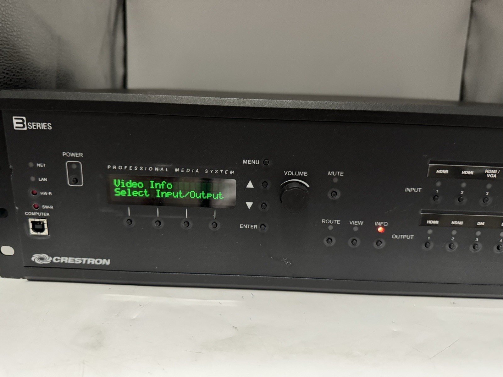 Crestron DMPS3-300-C 3-Series 4K DigitalMedia Presentation System.
