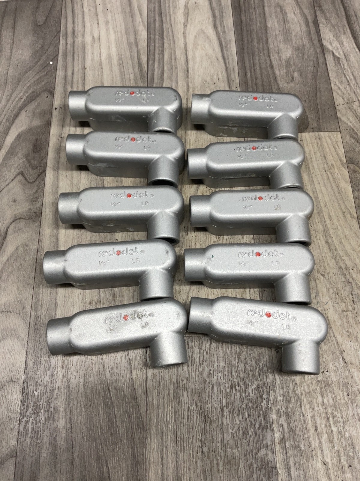 RED DOT 1/2” ALR-1 Cunduit Body (New Old Stock) *Lot of 10* #4007B121PR3
