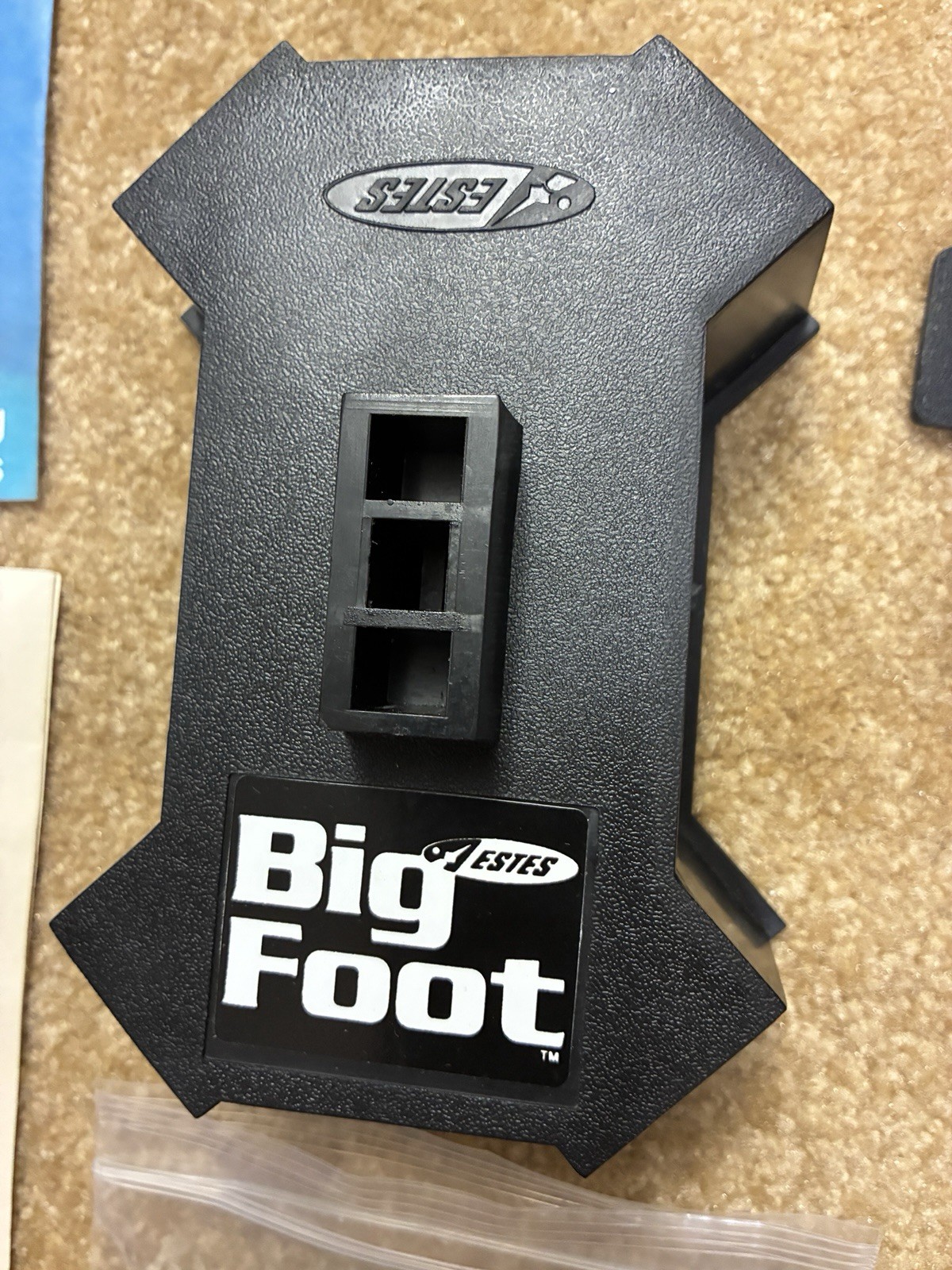 VINTAGE ESTES BIGFOOT MODEL ROCKET LAUNCH CONTROL SYSTEM COMPLETE2208 NEAR MINT