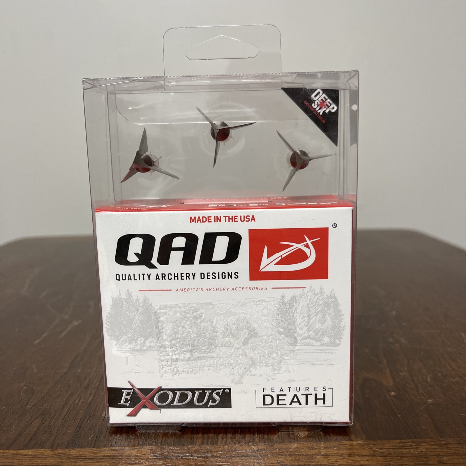 QAD Exodous 100 Grain Full Blade Broadhead