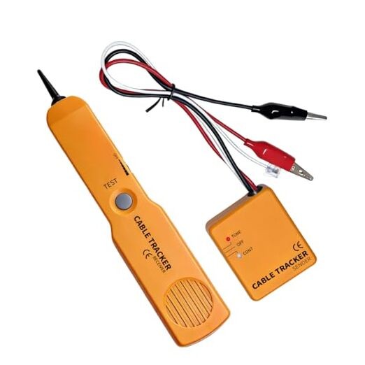 Automotive Circuit Tracer, Wire Tracer Electrical Tool & RJ11 Plug, No Battery