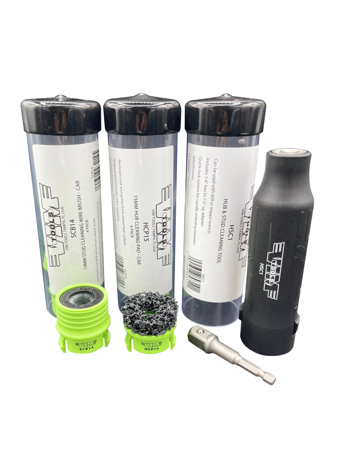 VIM Tools HSC100 Hub and Stud Cleaning Kit  Car