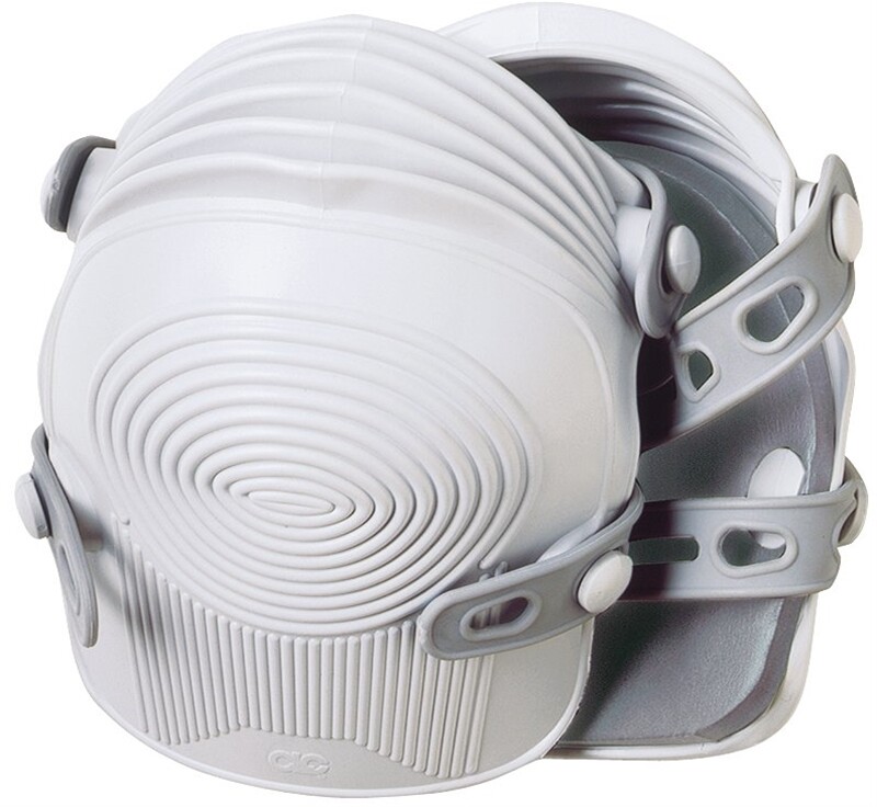 NEW CLC Custom LeatherCraft 361 UltraFlex Pro Non-Skid WHITE Kneepads 6712632